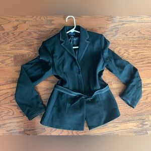 Ann Taylor Belted Women’s Black Blazers